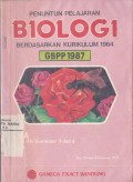 Penuntun Pelajaran Biologiuntuk SMA Kelas IIA1 Semeter 3 dan 4