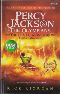 Image of Percy jackson & the olympians the sea of monsters lautan monster buku kedua