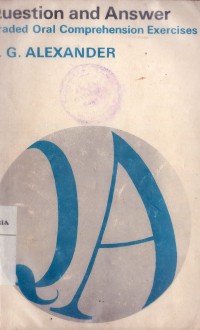 Image of Question and Answer Graded Oral Comprehension Exercises