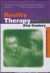 Image of Reality therapy for the 21st century