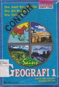 Image of Sains Geografi 1 untuk SMU Kelas 1 Kurikulum 1994