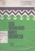 Sisi Sosiologis Novel Indonesia