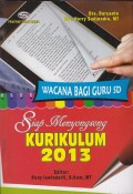 Siap Menyongsong Kurikulum 2013 Wacana Bagi Guru SD