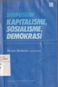 Image of Simposium Kapitalisme, Sosialisme, Demokrasi