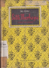 Image of Siti Nurbaya Kasih Tak Sampai