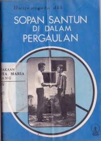 Image of Sopan Santun di Dalam Pergaulan