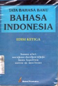 Tata Bahasa Baku Bahasa Indonesia