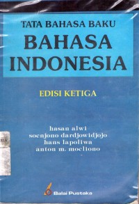 Image of Tata Bahasa Baku Bahasa Indonesia