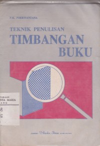 Image of Teknik Penulisan Timbangan Buku
