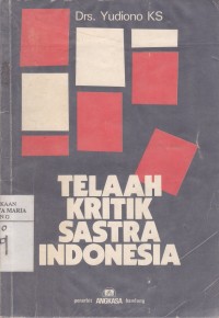 Image of Telaah Kritik Sastra Indonesia