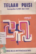 Telaah Puisi Kumpulan Kritik dan Esei