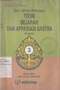 Image of Teori Sejarah dan Apresiasi Sastra Jilid 3