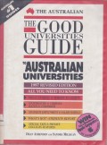 The Australian the Good Universities Guide to Australian Universities