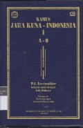 Kamus jawa kuna-indonesia bagian 1  A - O