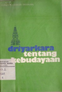 Image of Driyakara Tentang Kebudayaan