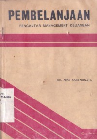 Image of Pembelanjaan: Pengantar Managemen Keuangan