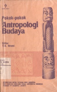 Image of Pokok-pokok Antropologi Budaya