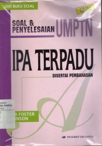 Soal dan Penyelesaian UMPTN IPA Terpadu Disertai Pembahasan Image of Soal dan Penyelesaian UMPTN IPA Terpadu Disertai Pembahasan